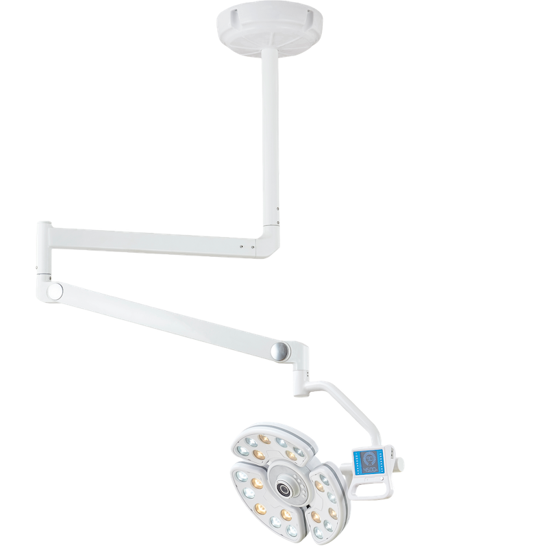 Celling mounted dental lamp 