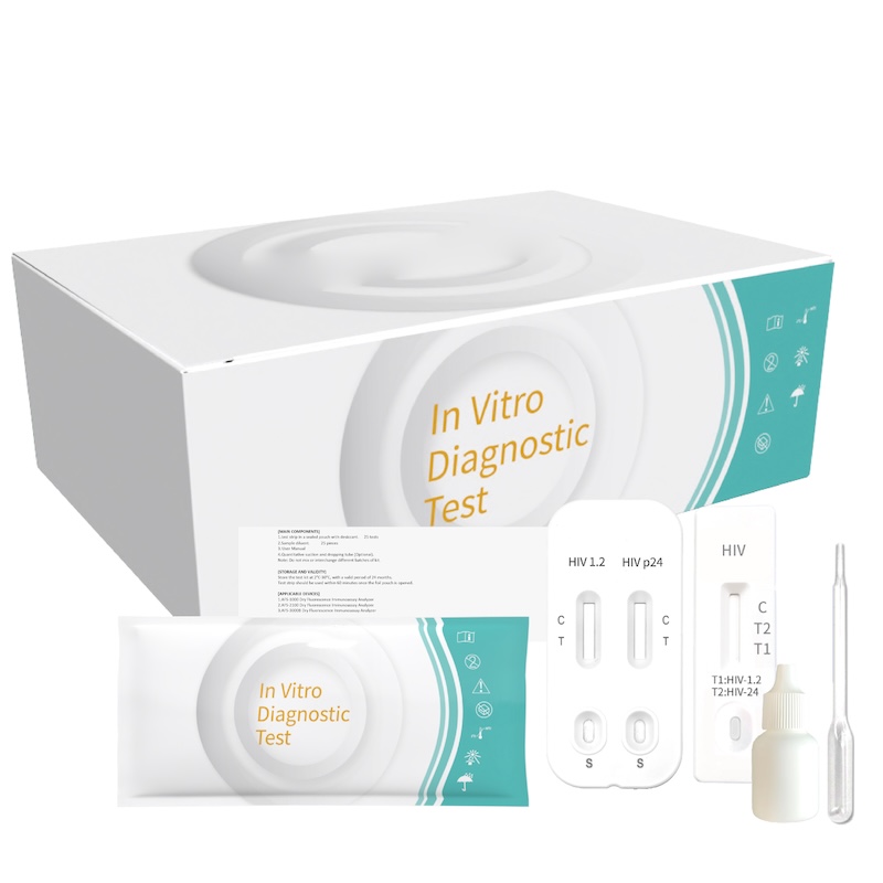 Human immunodeficiency virus (1/2) HIV rapid test device 